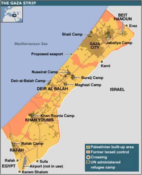 the gaza strip